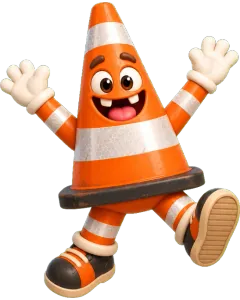 Conehead, a ragdoll from the game