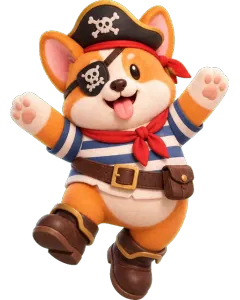 Corgi, a ragdoll from the game